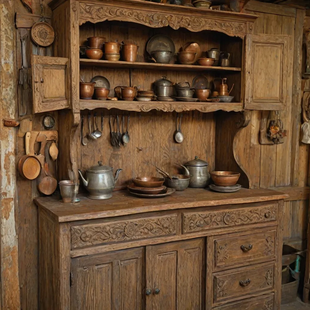 Jak odnowić stary kuchenny kredens i przywrócić mu blask?