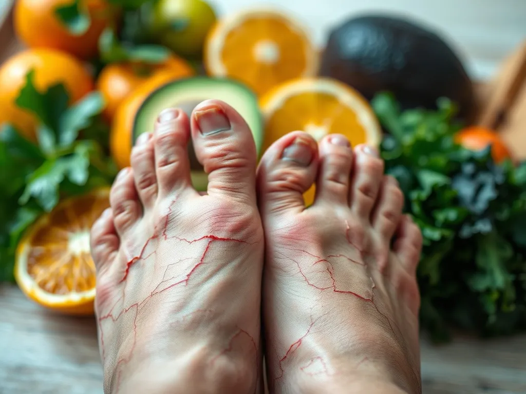 Jakiej witaminy brakuje gdy pękają pięty? Oto odpowiedź!