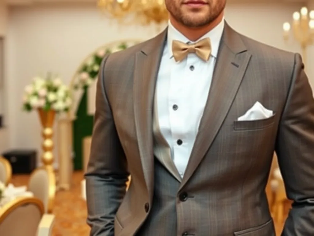 Męskie stylizacje na wesele: jak wyglądać elegancko i stylowo?