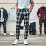 Spodnie w kratę męskie: stylizacje na każdą okazję