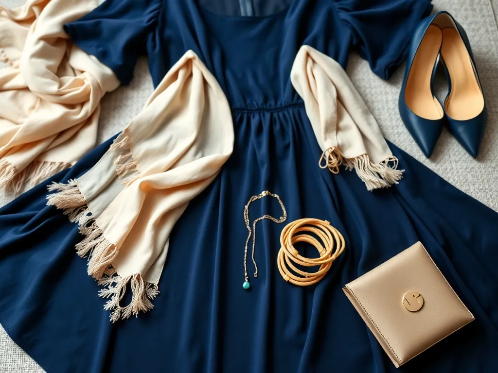 Jakie dodatki do granatowej sukienki wybrać na różne okazje?