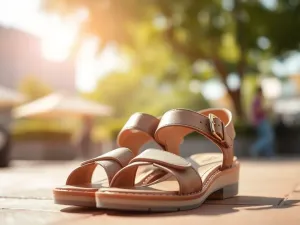 Sandały z zakrytą piętą: styl i komfort na każdą okazję