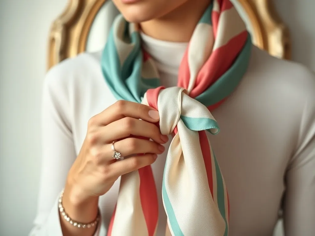 Jakie są najlepsze sposoby wiązania chusty na szyi?