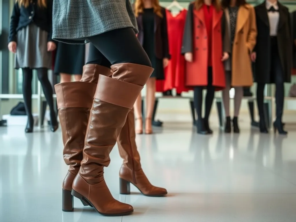 Kozaki przed kolano: stylizacje na każdą okazję