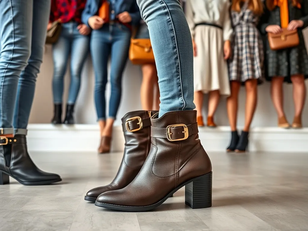 Botki z klamrami: najmodniejsze stylizacje na każdą okazję