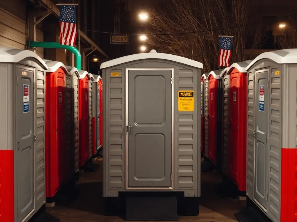 portable toilet city